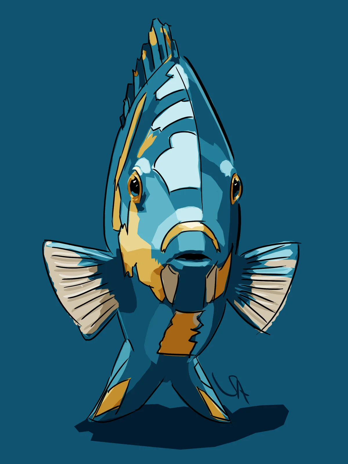 Ruban (bleu)