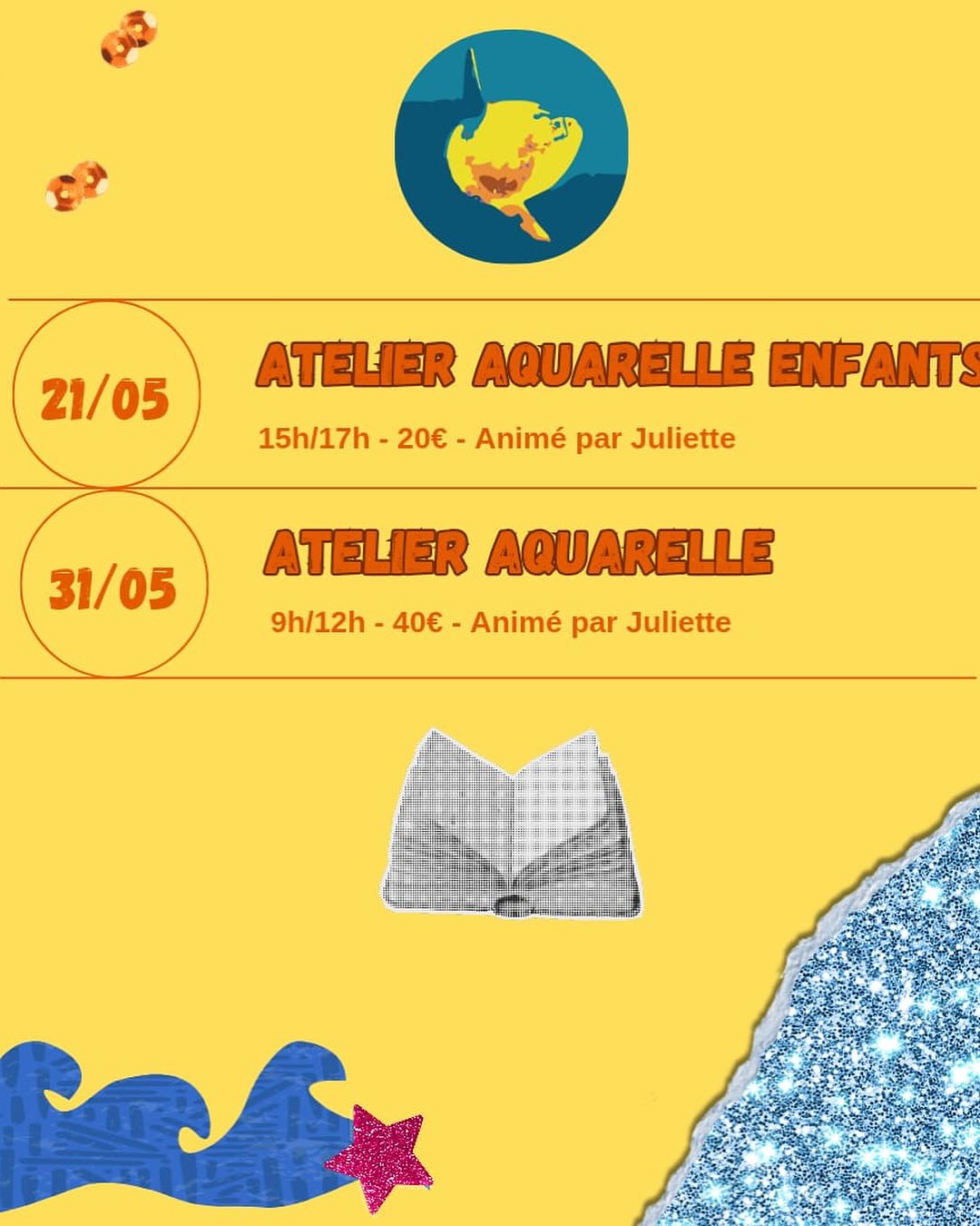 Les Ateliers du Poisson Lune - Mai