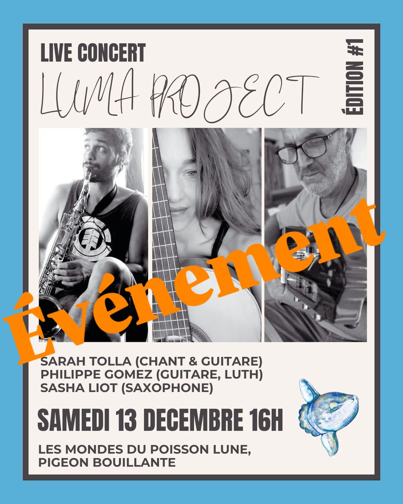 Concert Luma Project - 13 décembre