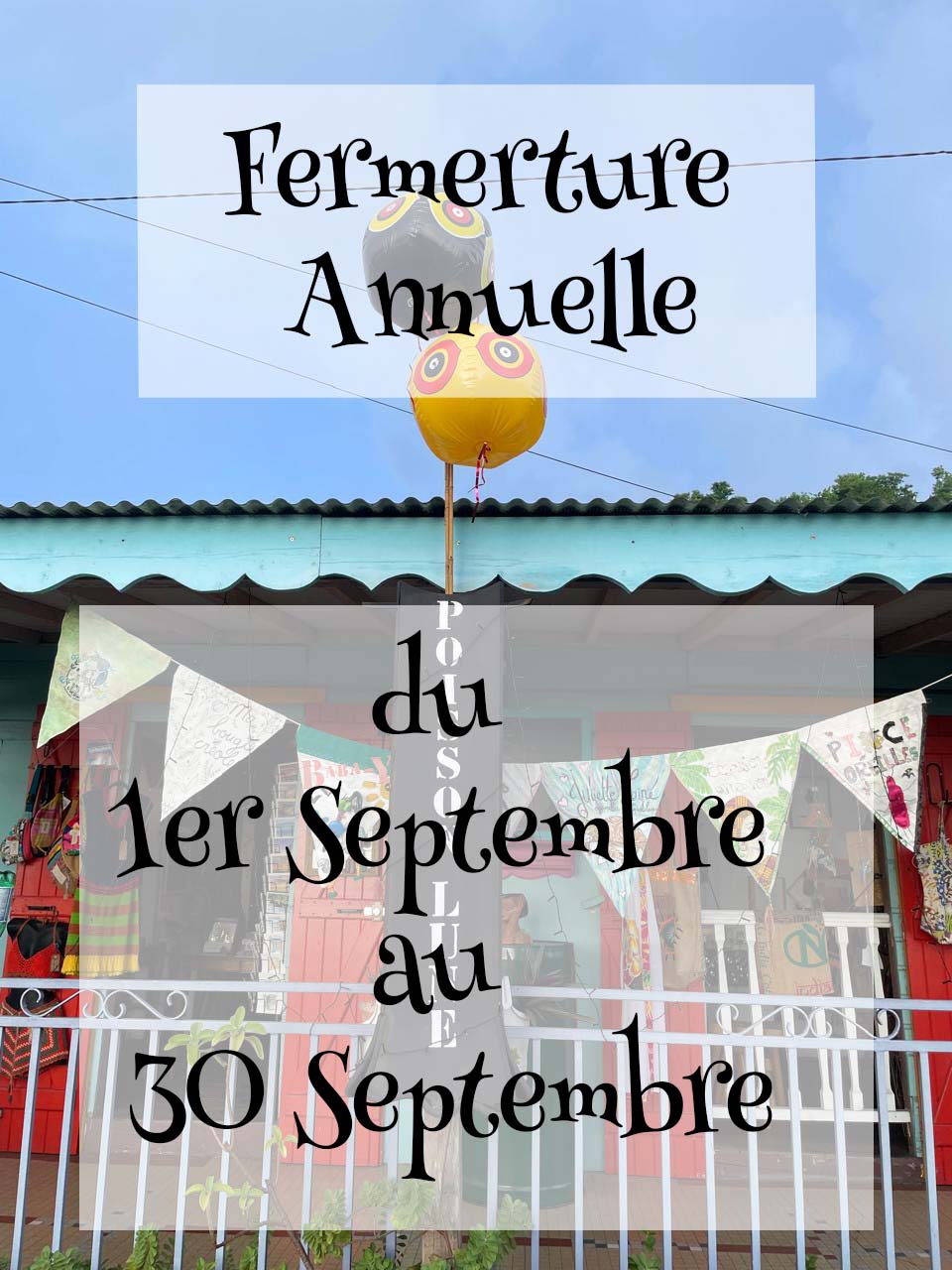 Fermeture Annuelle